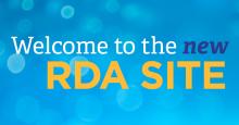 Welcome to the new RDA Site